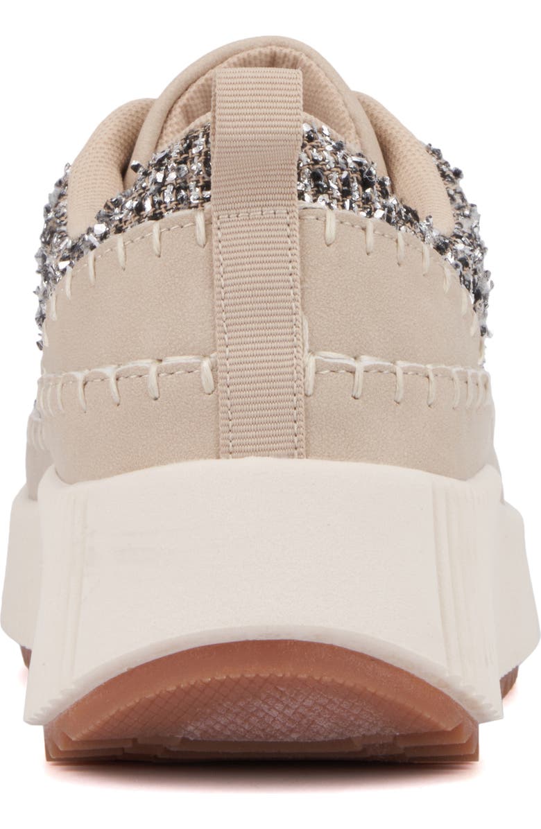 NEW YORK AND COMPANY Twyla Sneaker, Alternate, color, Beige
