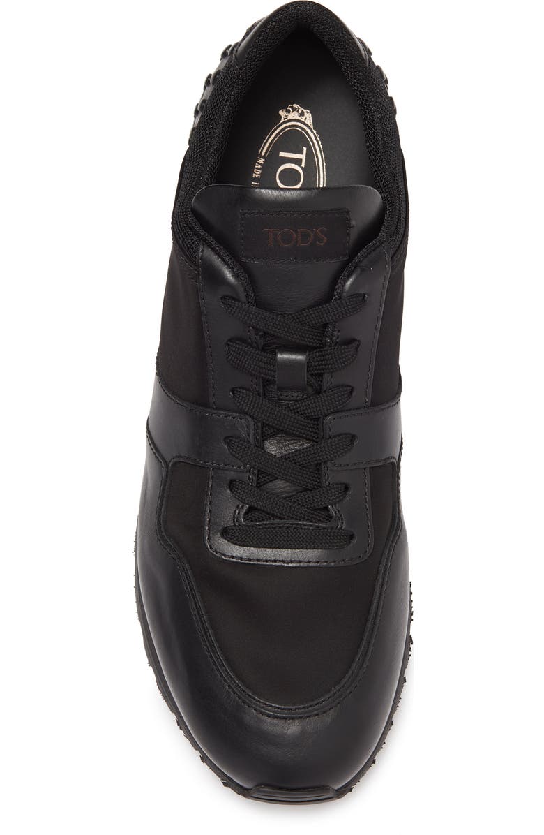 Tod's Matt Leather Sneaker, Alternate, color,