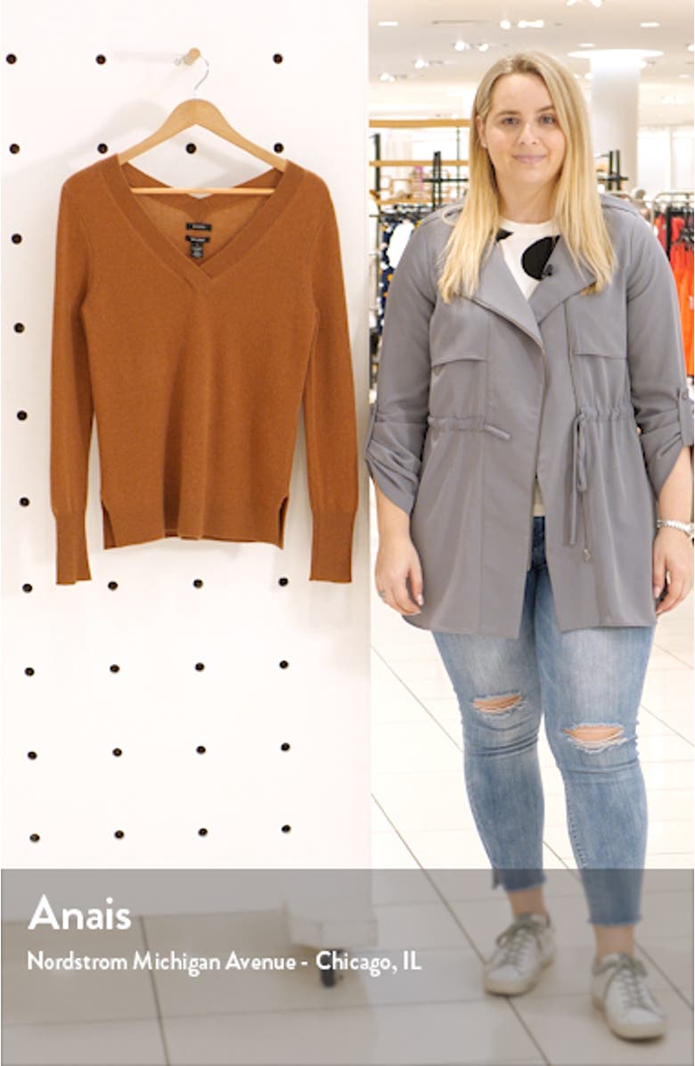 V-Neck Cashmere Sweater, sales video thumbnail