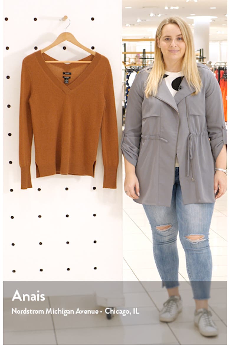 V-Neck Cashmere Sweater video