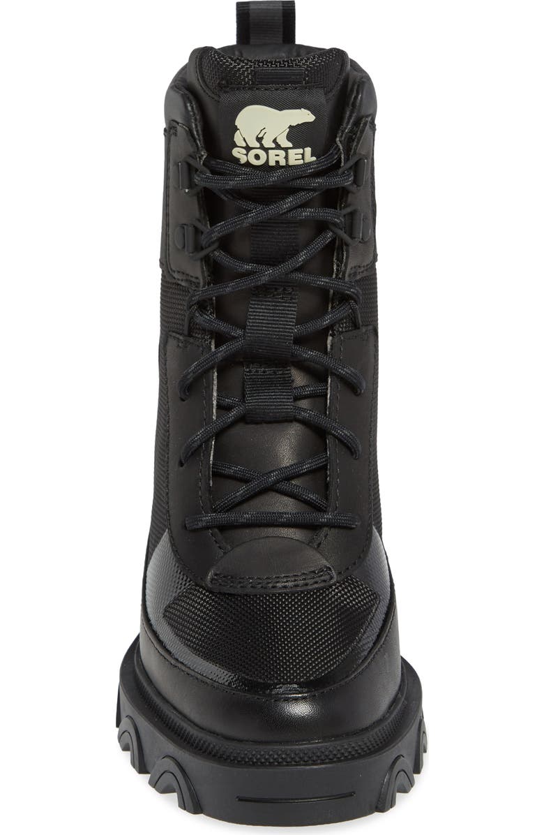 SOREL Brex Waterproof Bootie, Alternate, color, Black Black