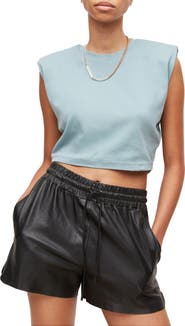 AllSaints Coni Crop Muscle Tank