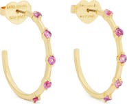 Kate Spade New York cubic zirconia hoop earrings