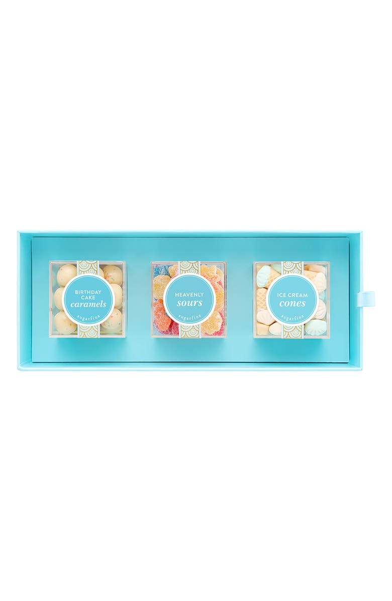 sugarfina Happy Birthday 3-Piece Candy Bento Box, Alternate, color, 