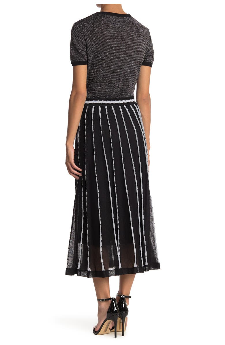 M Missoni Ribbed Knit Midi Skirt, Alternate, color, 