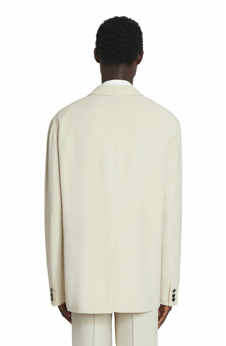 Lanvin Loose-Fitting Wool Blend Jacket, Alternate, color, 