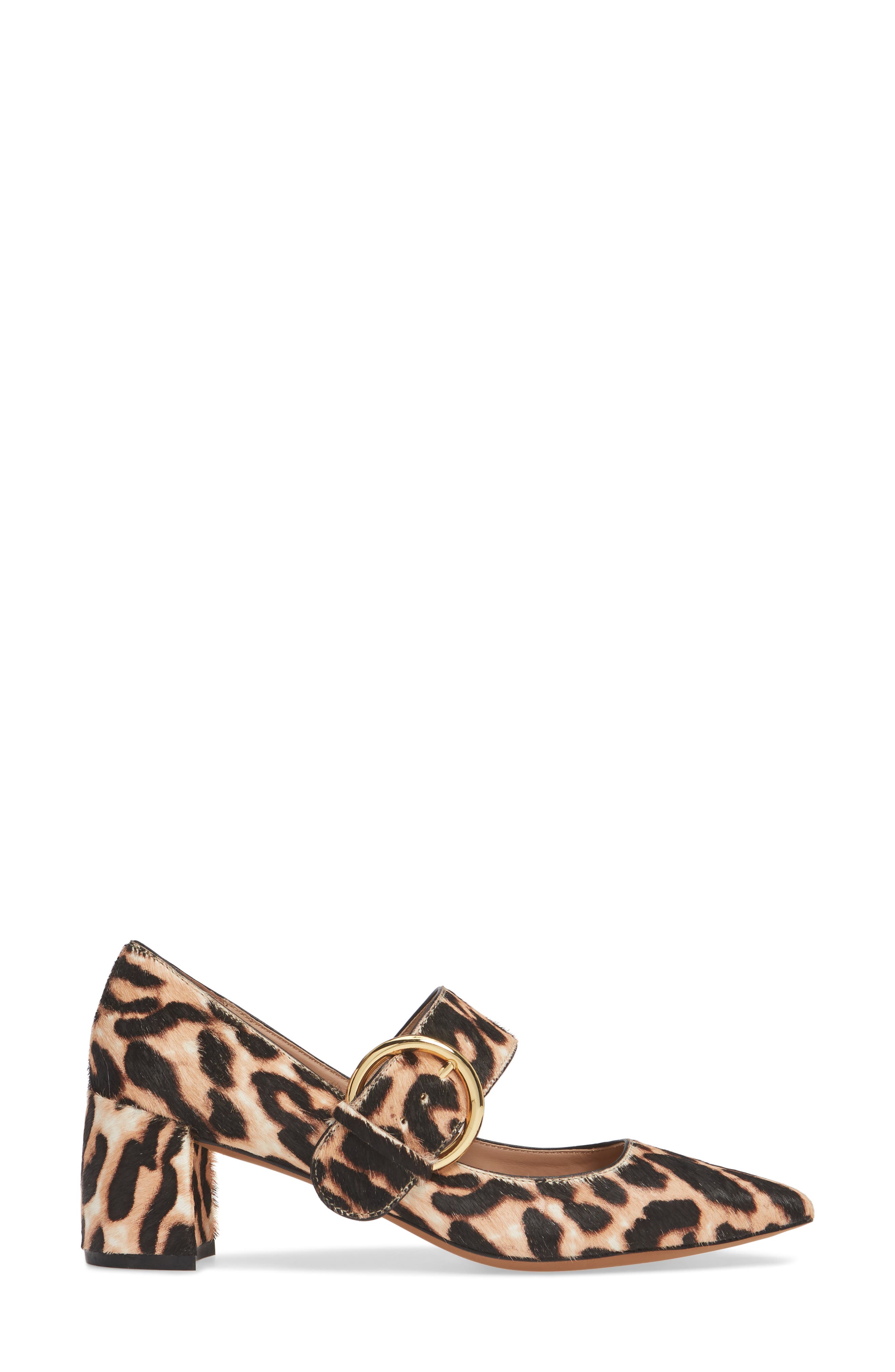 Burton Mary Jane Pump, Alternate, color, NUDE/ BLACK CALF HAIR