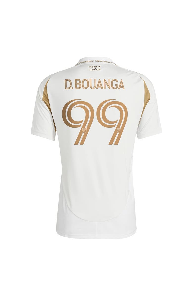 adidas Men's adidas Denis Bouanga White LAFC 2025 Secondary Replica Player Jersey, Alternate, color,