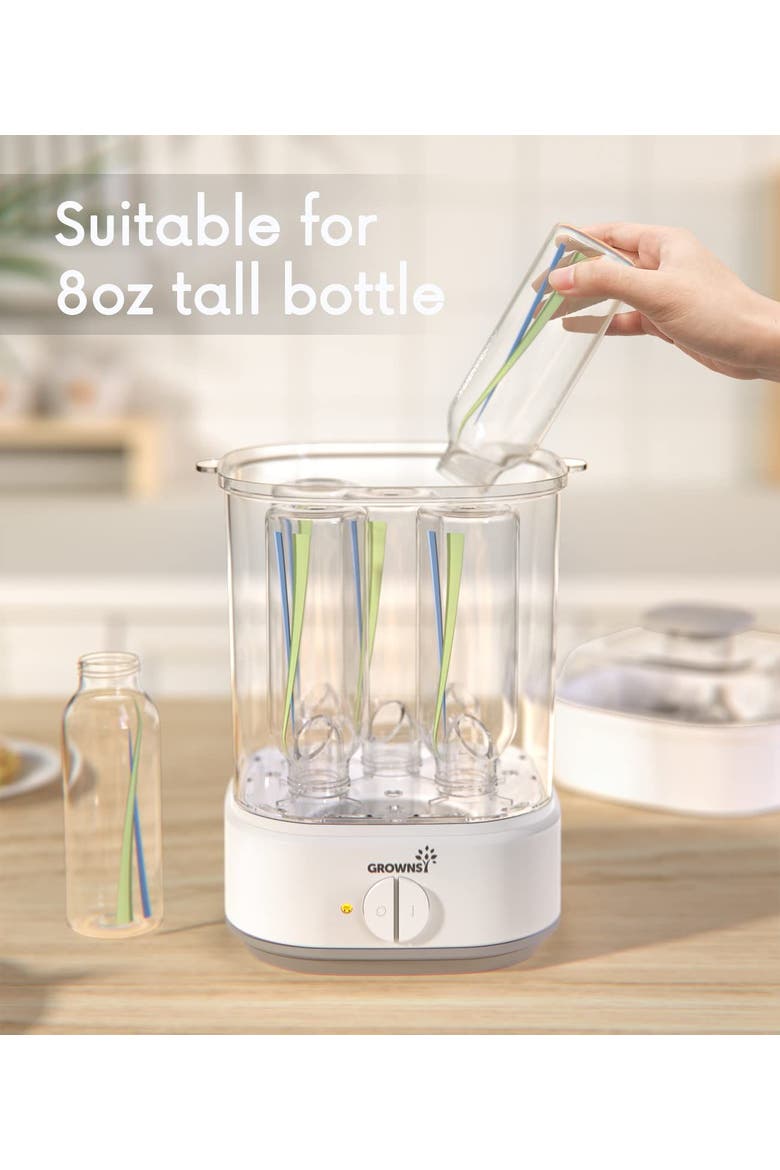 Bottle Sterilizer, Alternate, color, White