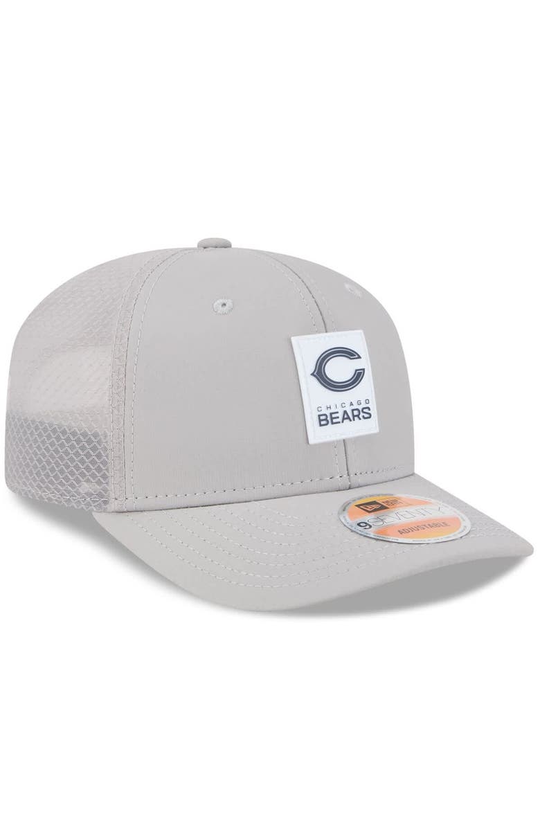New Era Men's New Era Gray Chicago Bears 2025 Sideline  9SEVENTY Adjustable Trucker Hat, Alternate, color, 