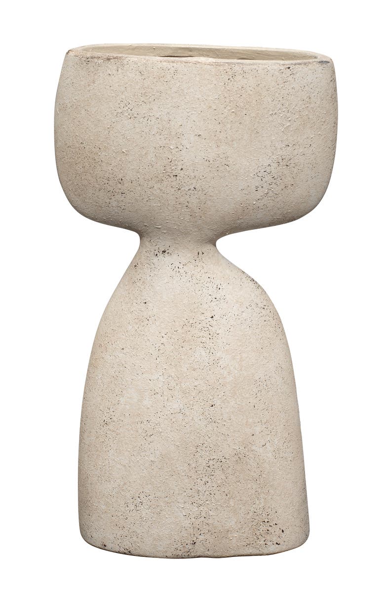 JAMIE YOUNG Anatomy Ceramic Decorative Vase, Main, color, Cream