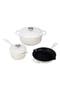 5-Piece Signature Enameled Cast Iron Cookware Set