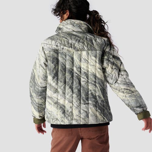 Backcountry Oakbury Print Synthetic Quilted Shirt Jacket