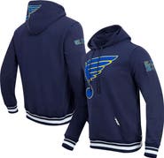 PRO STANDARD Men's Pro Standard Navy St. Louis Blues Retro Classic Fleece Pullover Hoodie