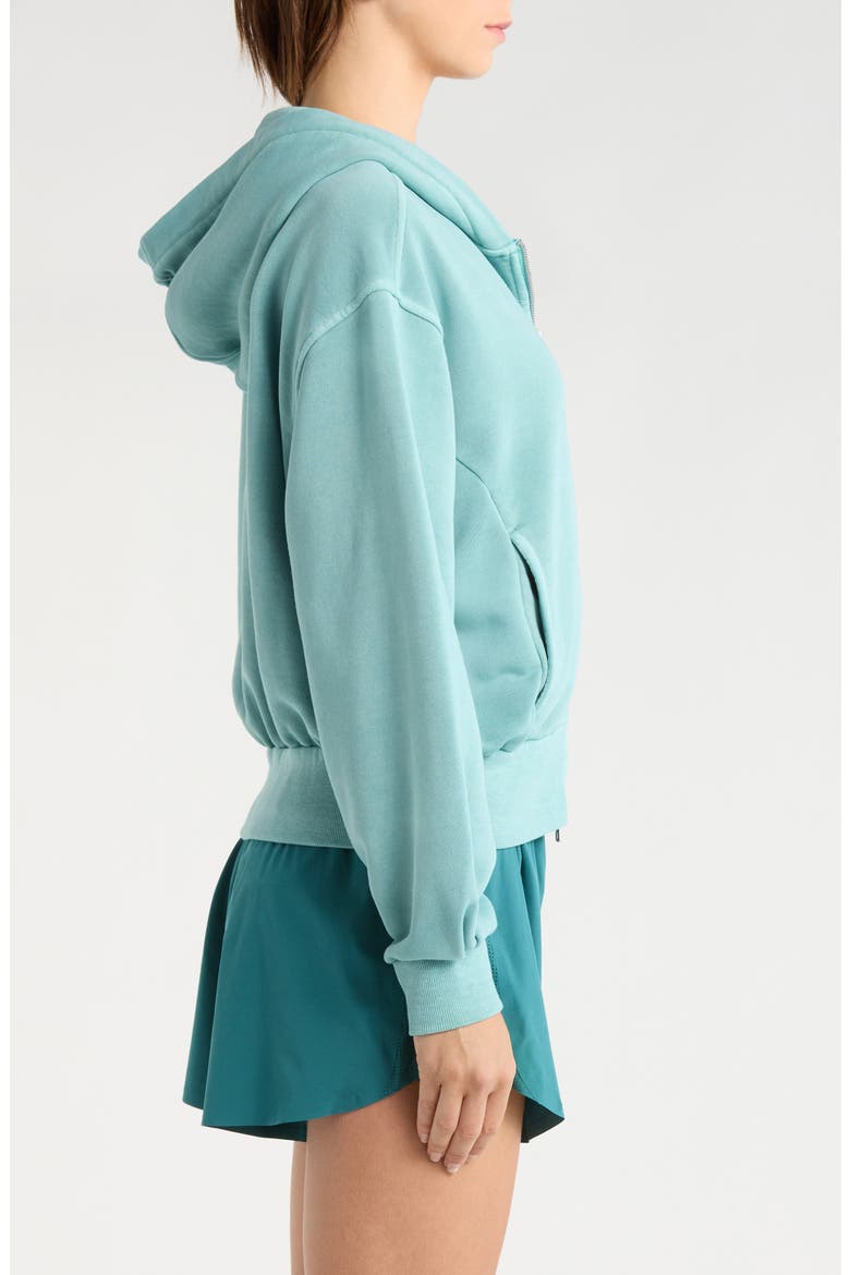 Fade Out Full Zip Hoodie, Alternate, color, WASHED TEAL SEA