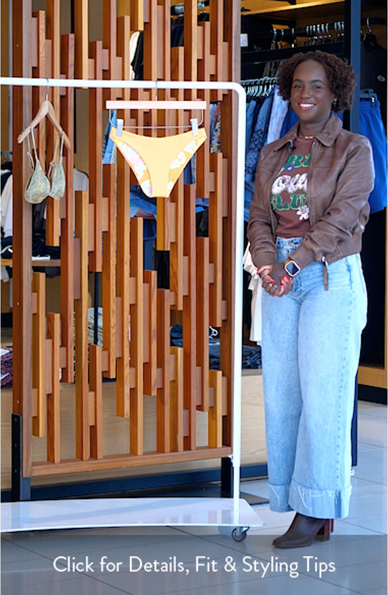 Zesty Orange Sublimity Reversible Bikini Bottoms, sales video thumbnail