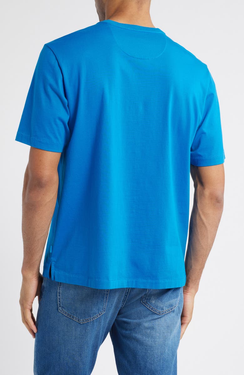 Tommy Bahama New Bali Skyline V-Neck Pima Cotton T-Shirt, Alternate, color, Skydiver Blue