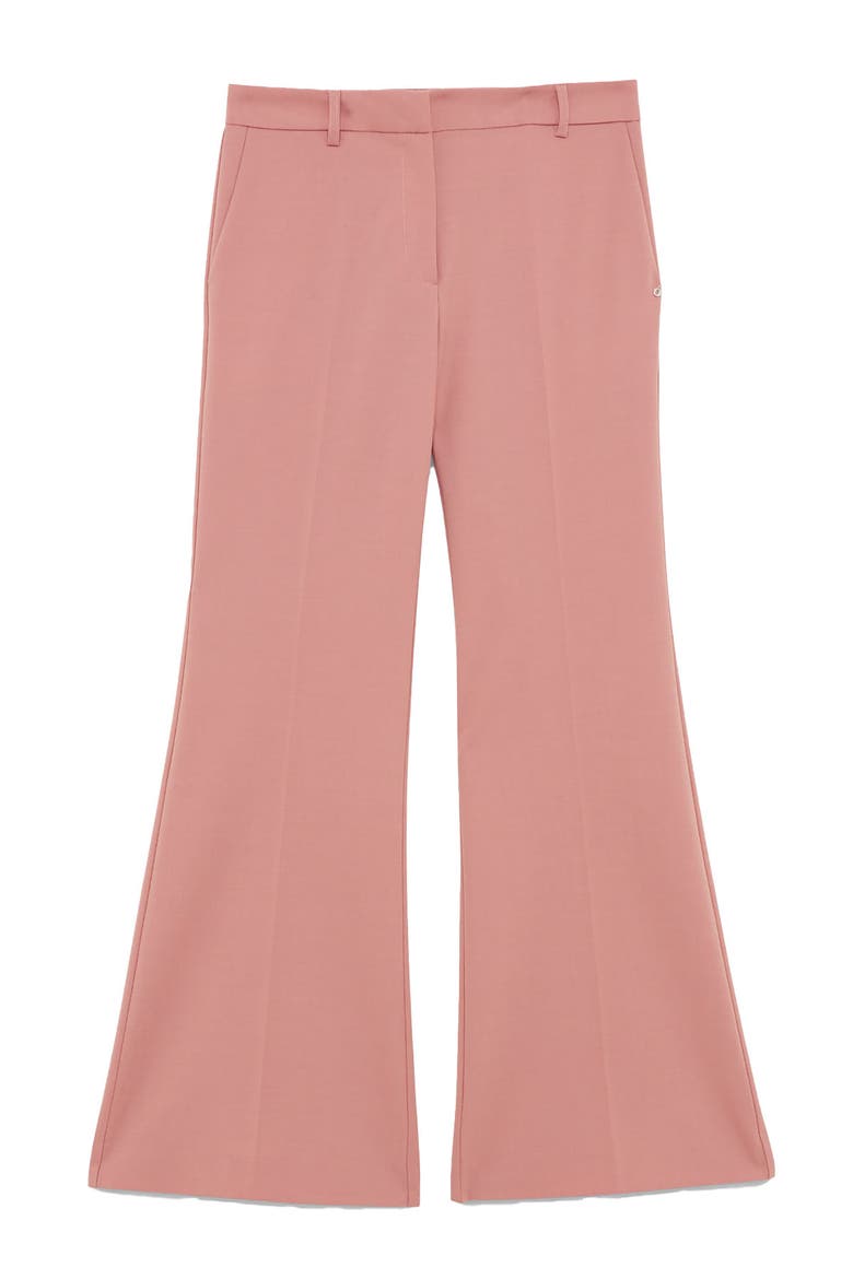 Flare Trousers, Alternate, color, Pink