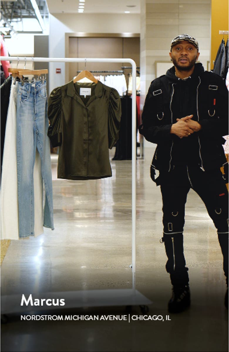 Gillian Stretch Silk Blouse, sales video thumbnail