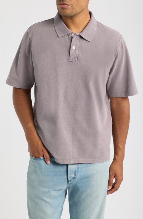 Brushed Cotton Piqué Polo