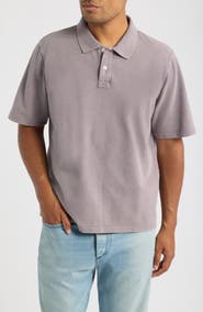 Corridor Brushed Cotton Piqué Polo