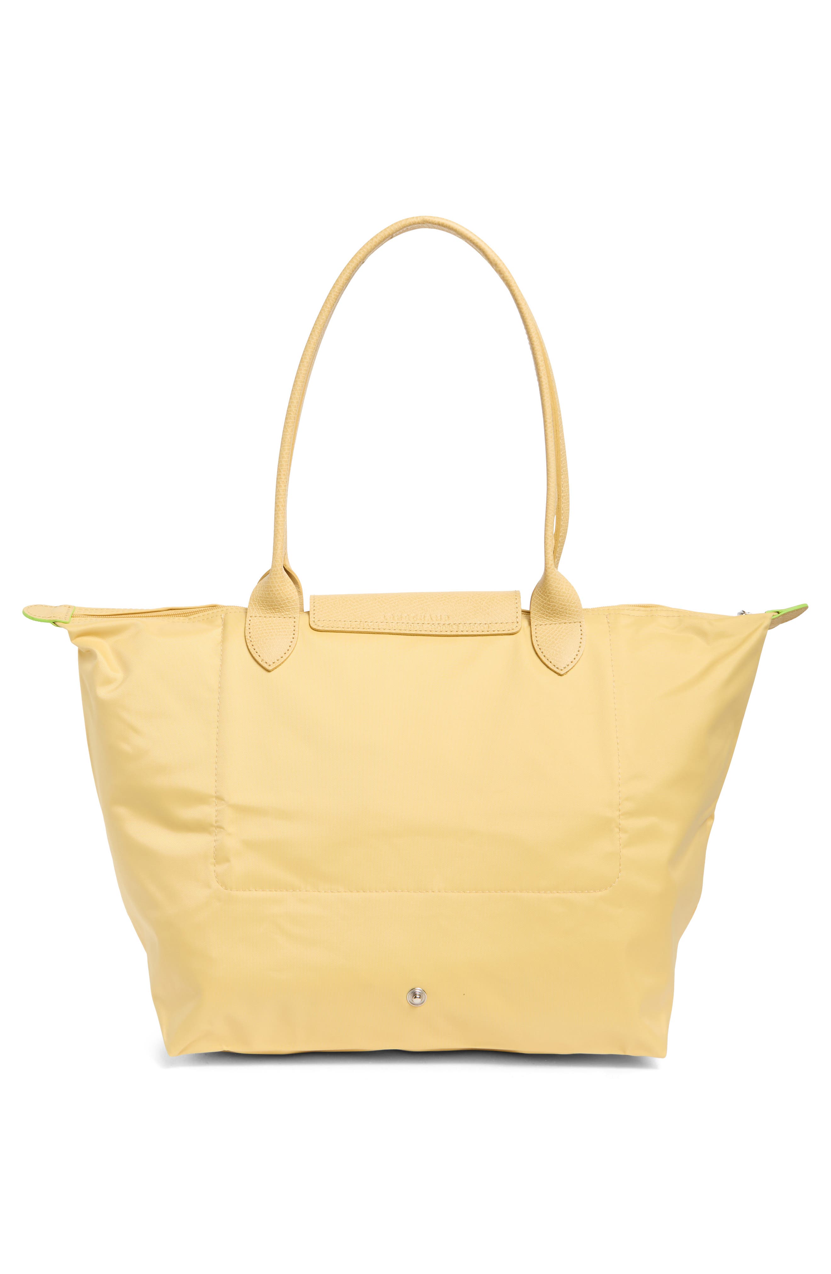 Longchamp Large Le Pliage Green Recycled Canvas Tote, Alternate, color, 