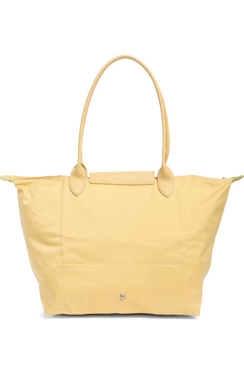 Longchamp Large Le Pliage Green Recycled Canvas Tote, Alternate, color,