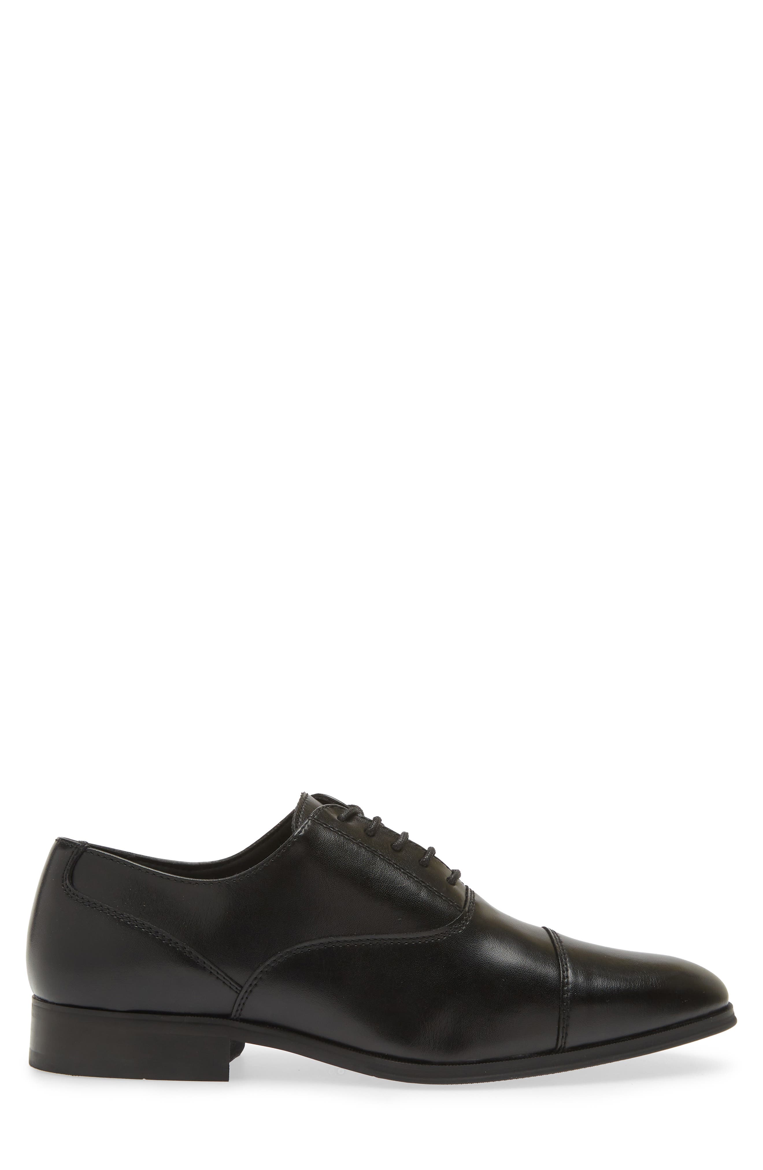 Abound Calvin Cap Toe Derby, Alternate, color, Black