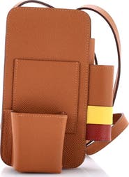 Pre-Owned Hermes Hermesway Phone Case Crossbody Bag Epsom