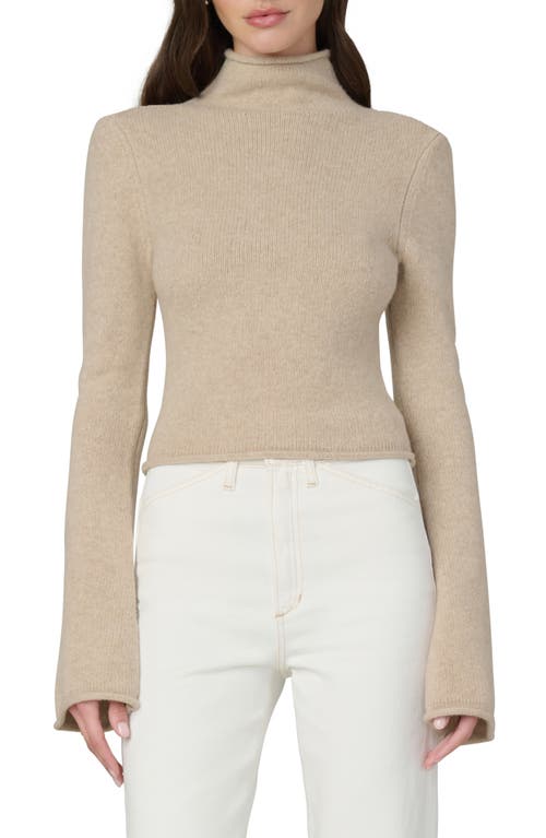 Joe's Jeans The Jane Roll Neck Sweater In Neutral