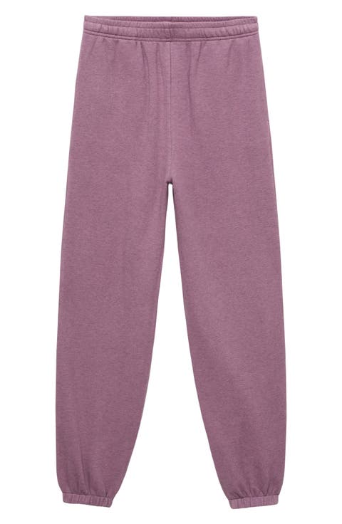 Stretch Cotton Fleece Joggers