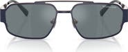Michael Kors Cape Town 58mm Rectangular Sunglasses