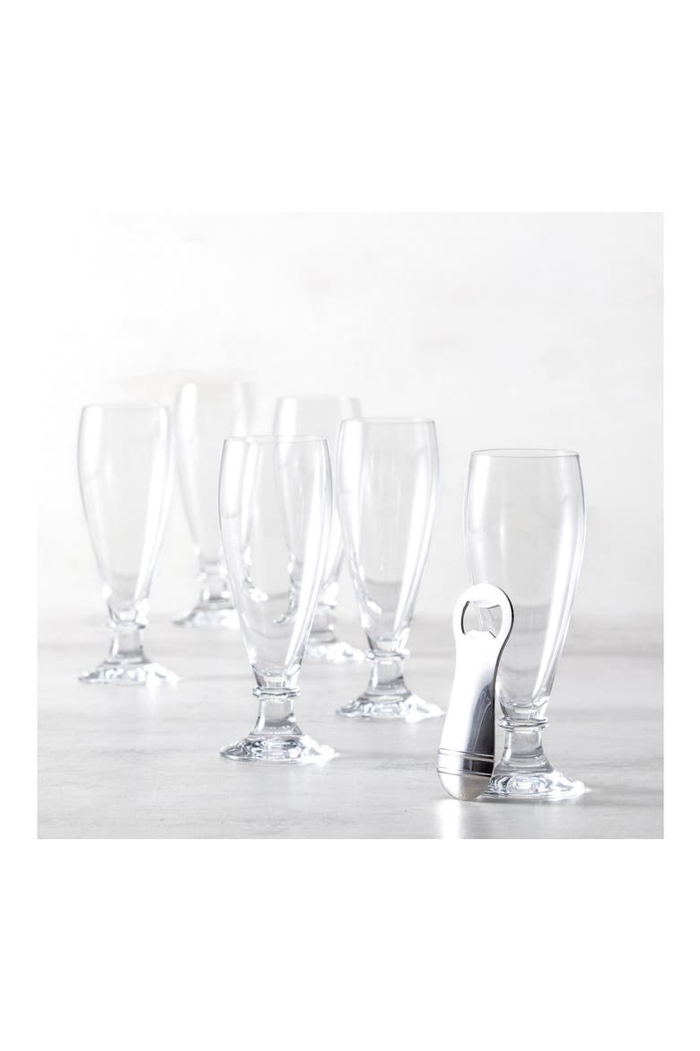 Beer Lovers 7-Piece Gift Set, Alternate, color, CLEAR