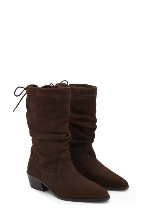 Ruched Tall Boot (Women)