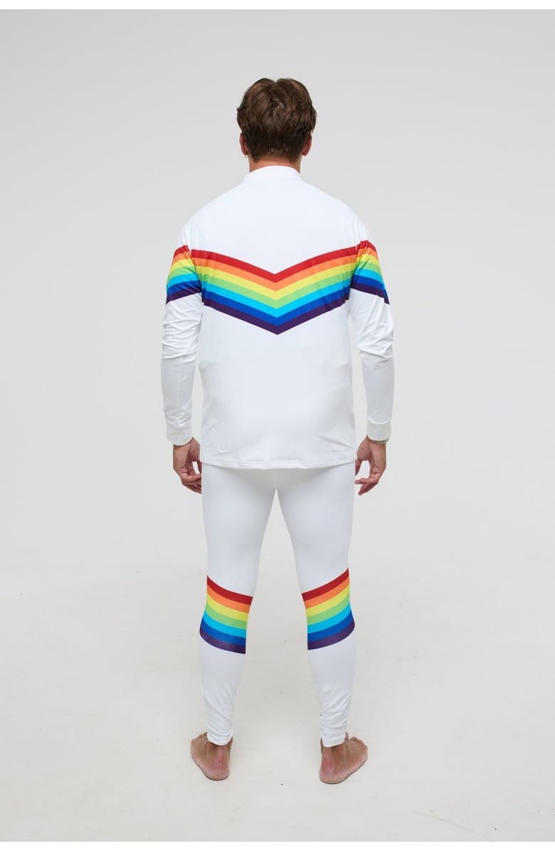 OOSC Baselayer Pant - Rainbow Road Men's, Alternate, color, Multi-Colour