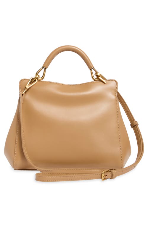 Jw Pei Lucia Faux Leather Top Handle Bag In Brown