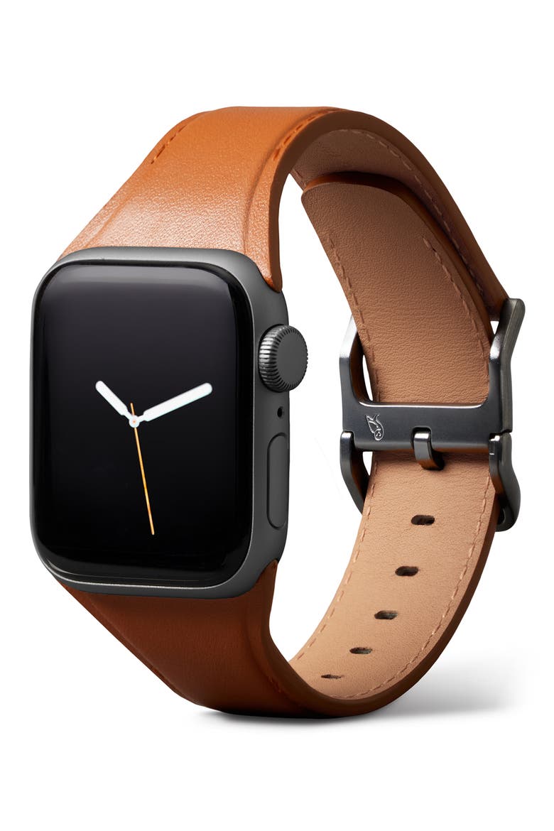 Small Classic Apple Watch® Watchband, Main, color, TERRACOTTA