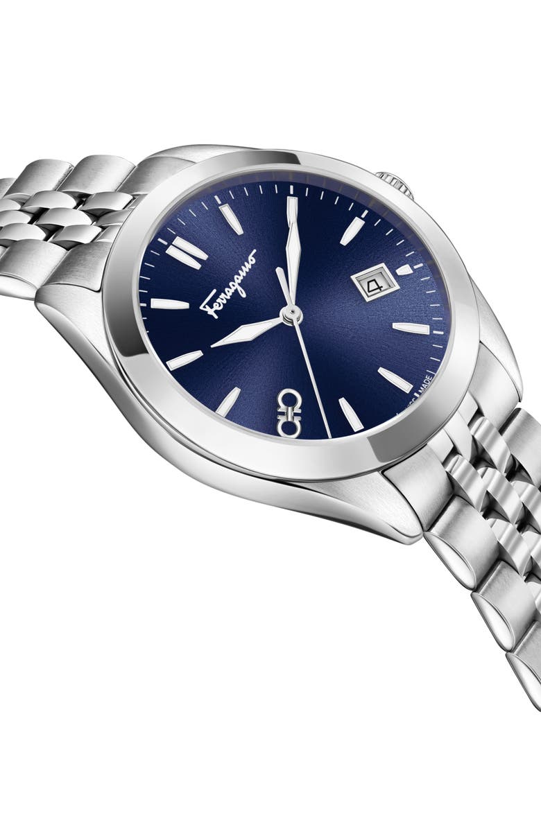 FERRAGAMO Urban Chronograph Bracelet Watch, 43mm, Alternate, color, 