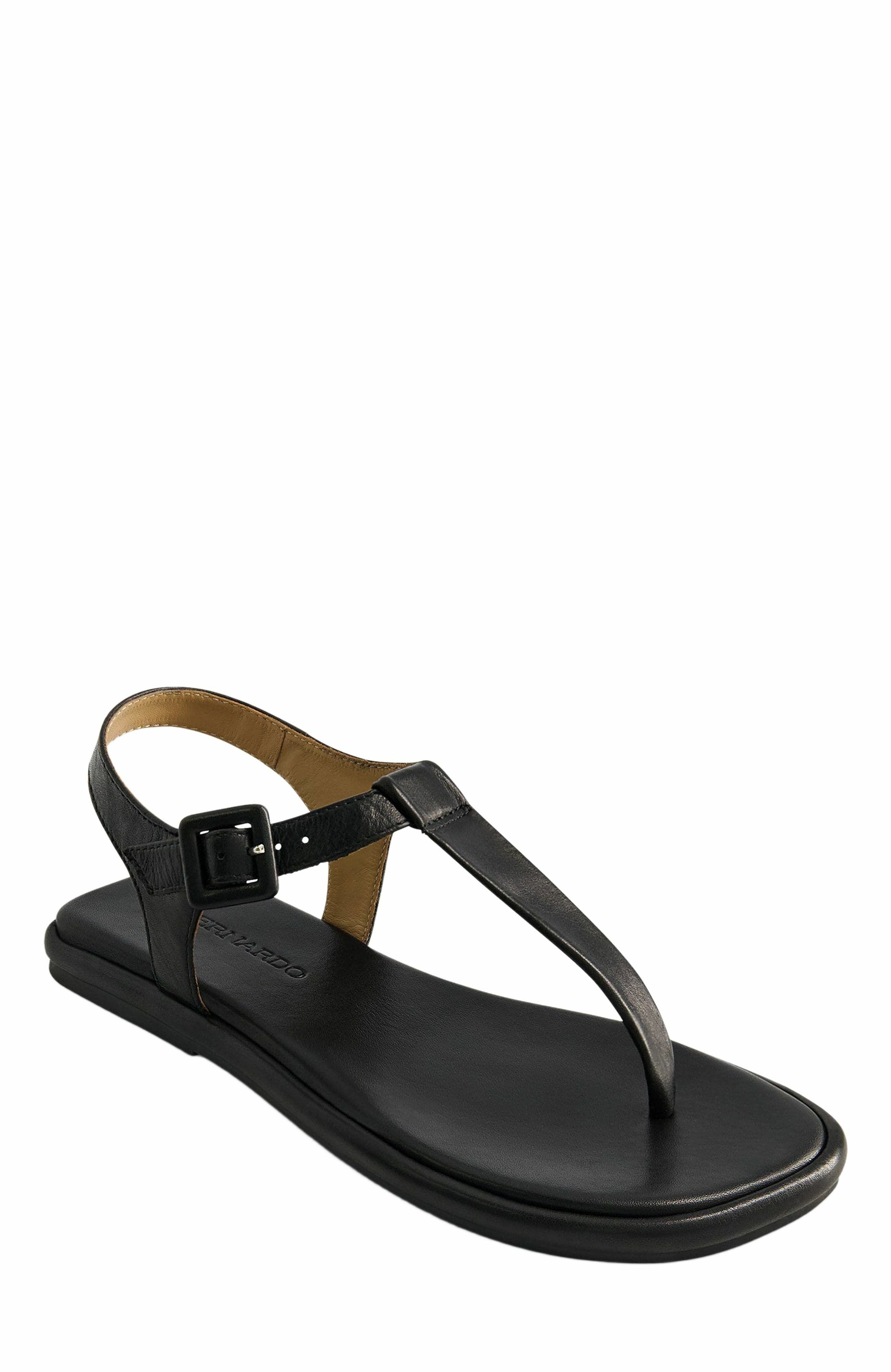 Bernardo Footwear Tucson T-Strap Sandal, Alternate, color, 