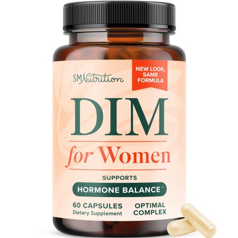 DIM 250mg Estrogen Balance Complex Capsules, Women, 60ct
