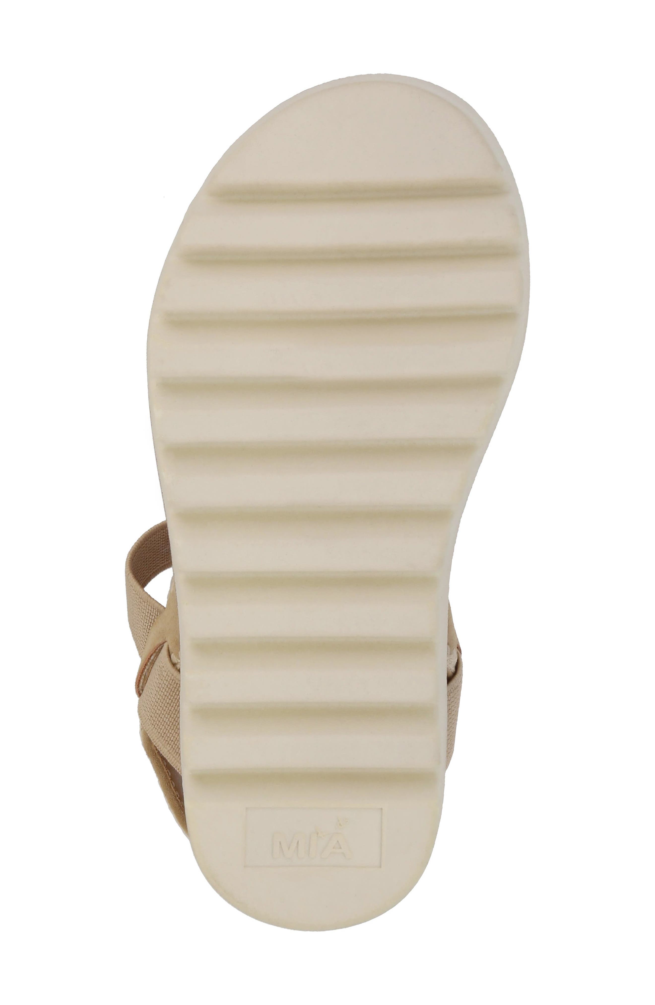 MIA Kids' Junni Platfrom Sandal, Alternate, color, Natural