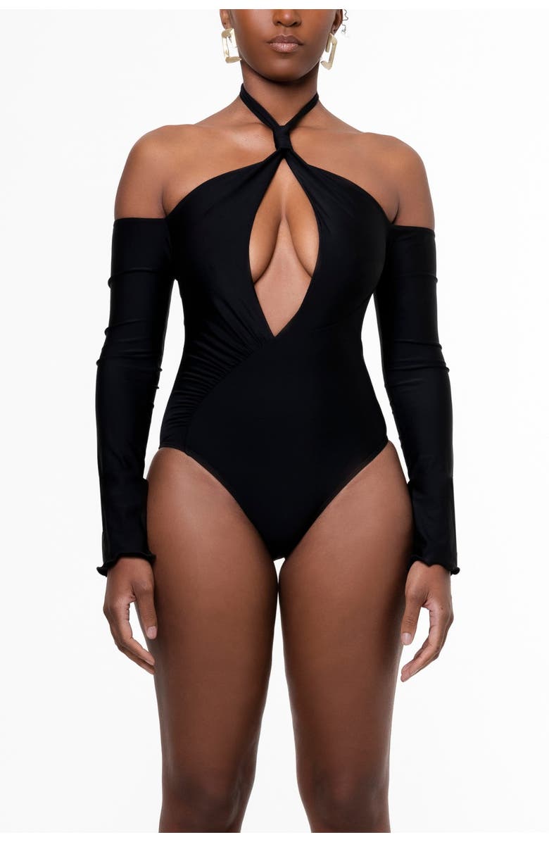 Bohn Jsell Tessa One-piece Swimsuit, Main, color, Black