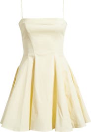 HOUSE OF CB Dolly Stretch Cotton Fit & Flare Cocktail Dress