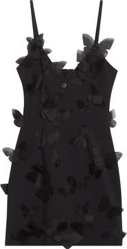 Coperni Butterfly V-Neck Slipdress