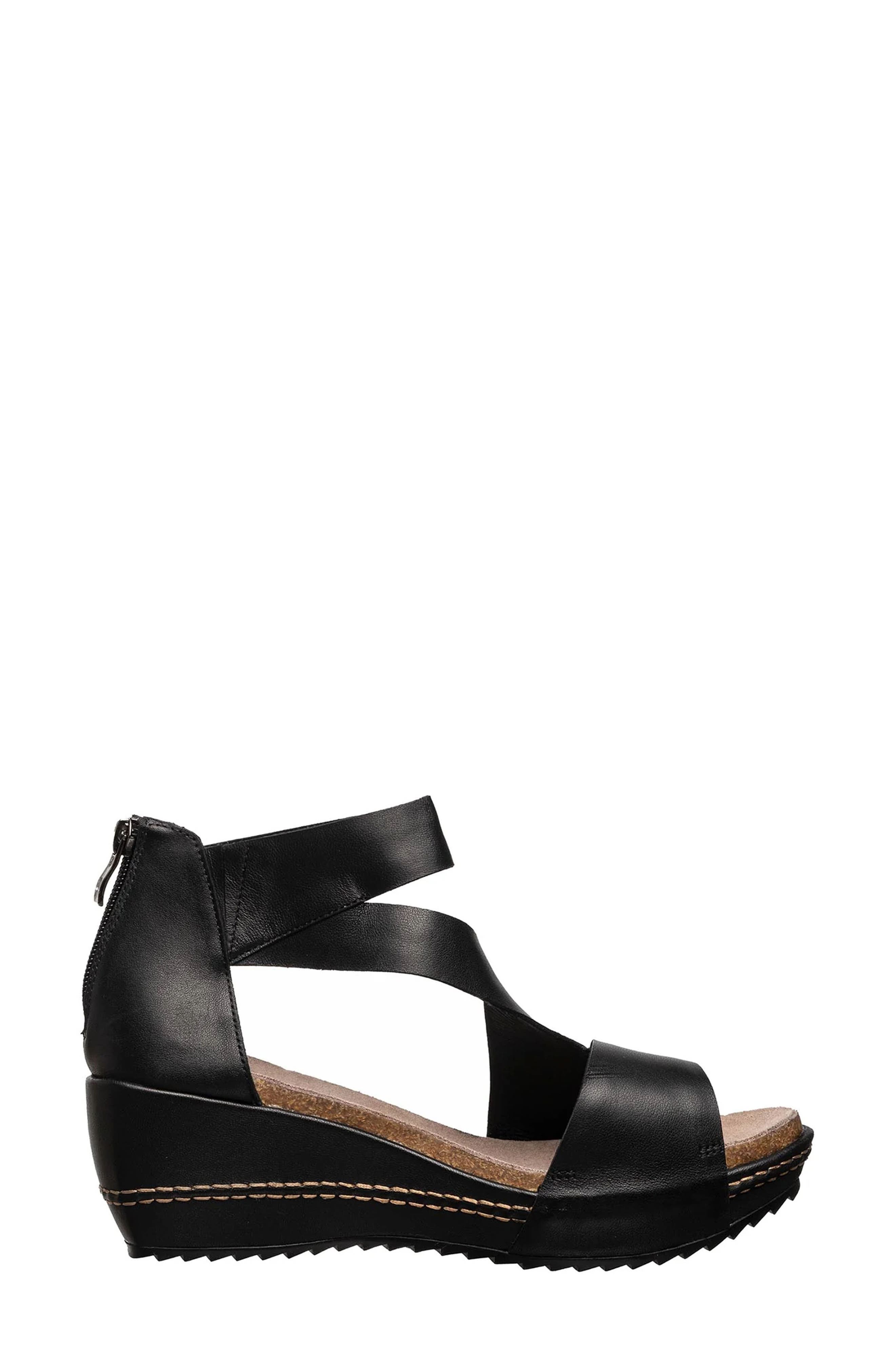 ANTELOPE Davi Platform Wedge Sandal, Alternate, color, 