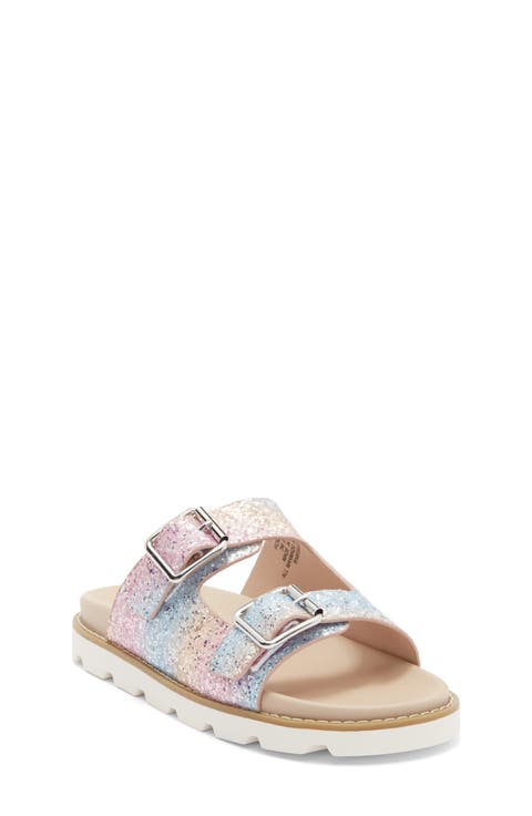 Kids' Norra Glitter Slide Sandal (Toddler & Little Kid)