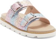 Harper Canyon Kids' Norra Glitter Slide Sandal