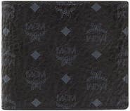 MCM Bifold Wallet With Coin Pocket In Visetos Original