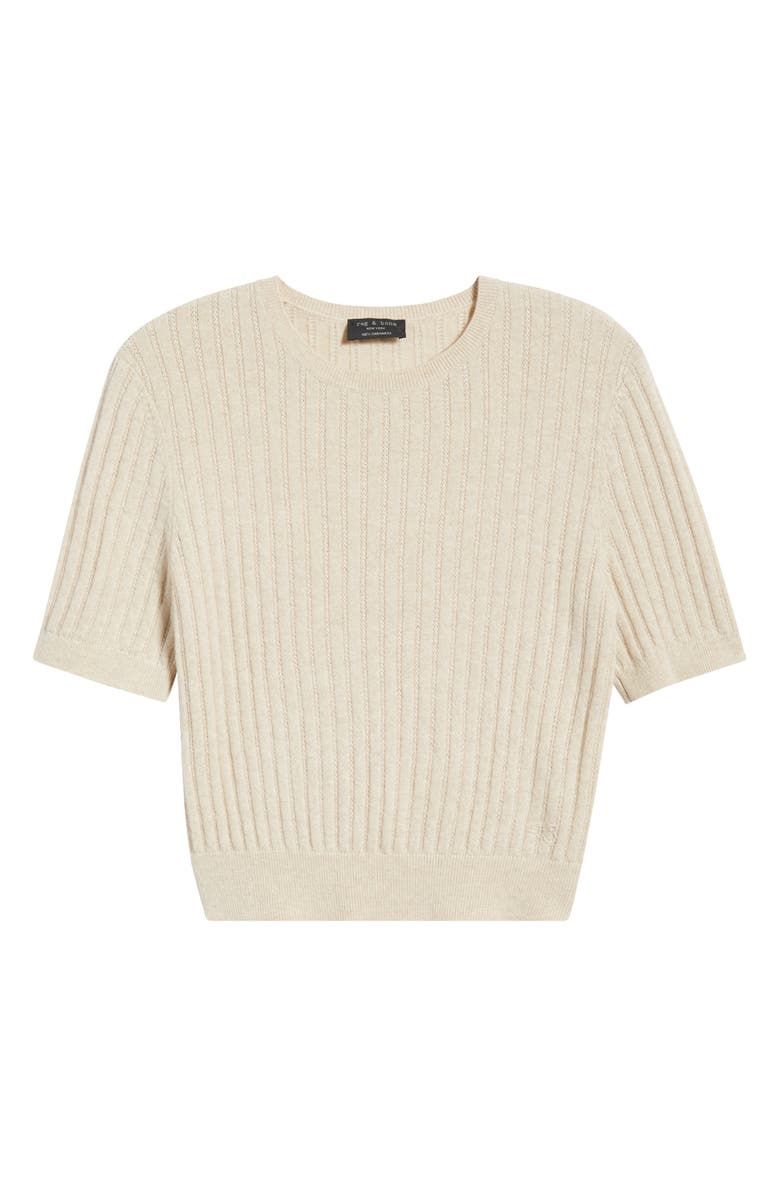 rag & bone Wren Cashmere Sweater, Alternate, color, Oatmeal