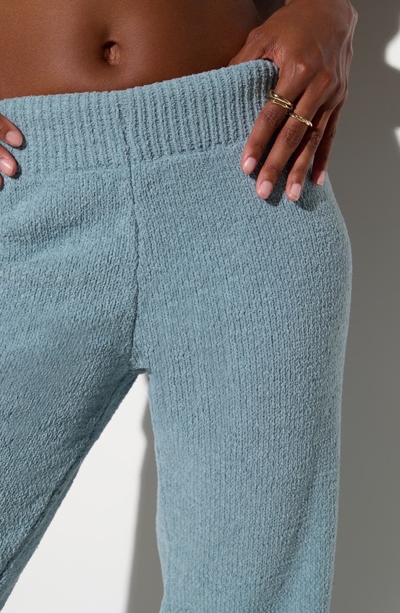 Spiritual Gangster Allegra Chenille Pants, Alternate, color, Ocean Fog